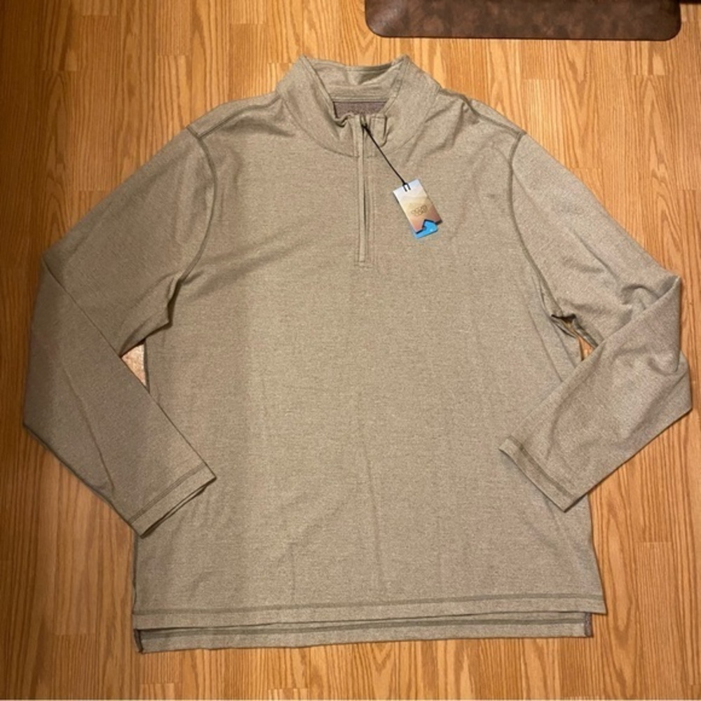 Ocean Coast Mens‎ UV Protection 1/4 Zip Pullover